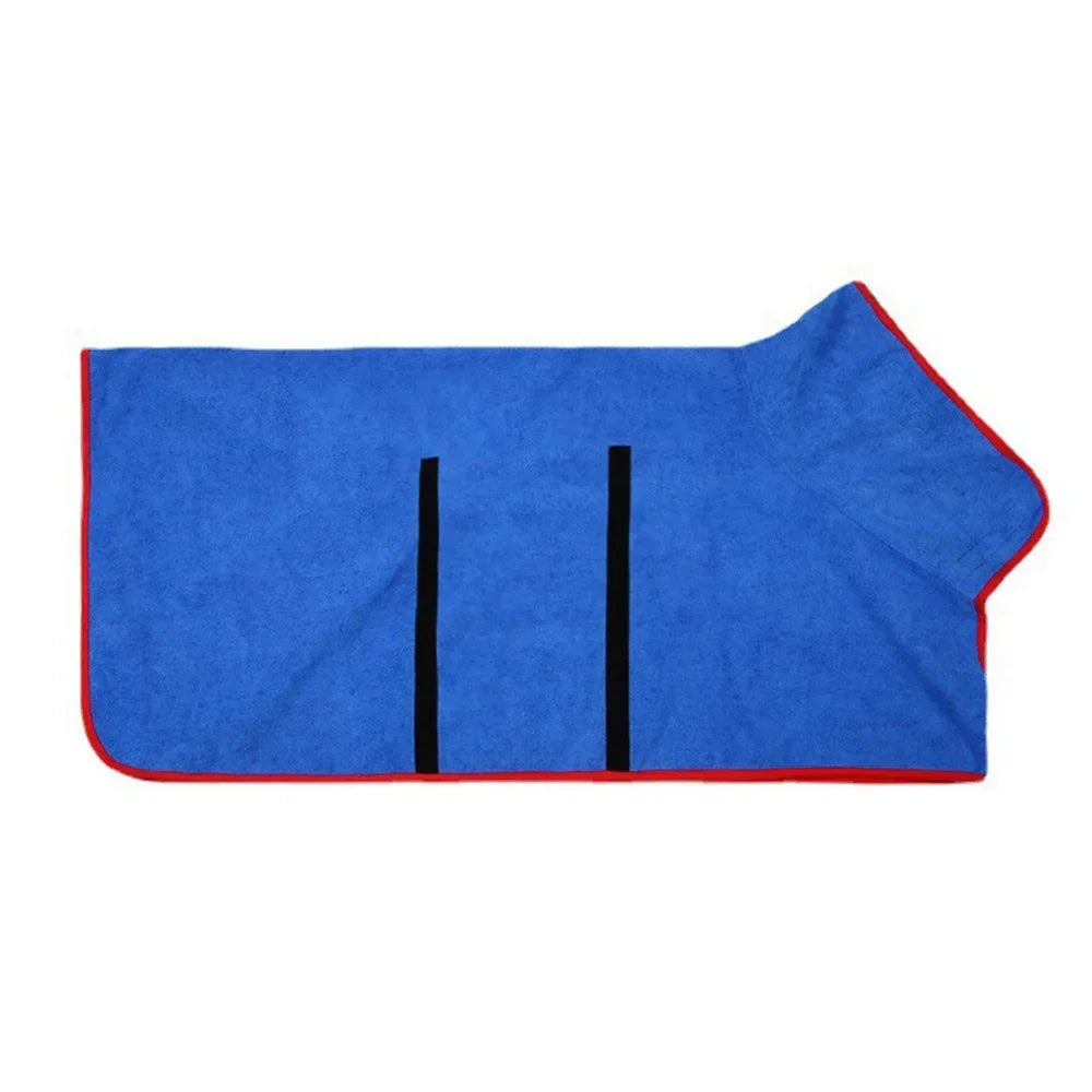 Dog Bath Towel Large Small Dogs Clean Absorbent Bathrobe