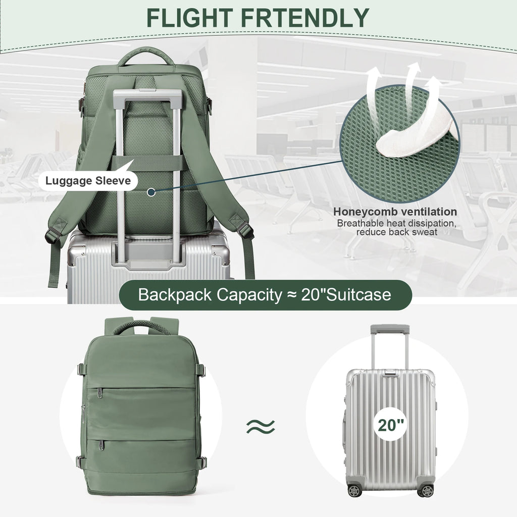 Travel Cabin Bag Backpack for Men Women Hand Luggage