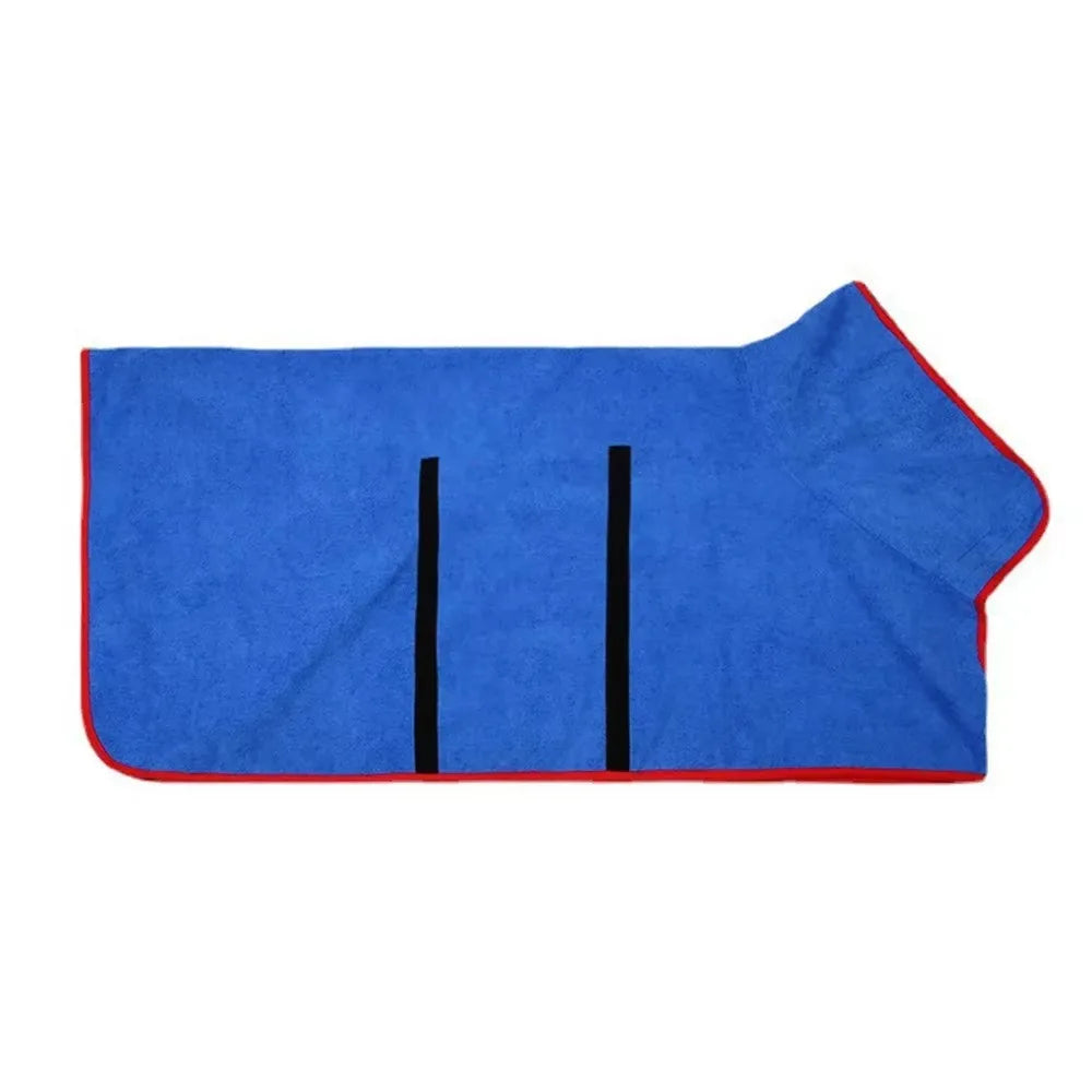 Dog Bath Towel Large Small Dogs Clean Absorbent Bathrobe